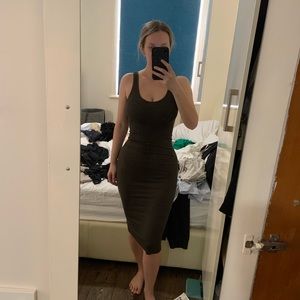 Enza Costa Dark Green Dress